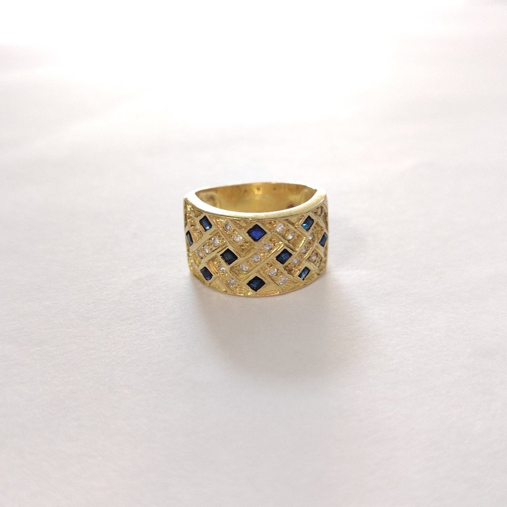 ANILLO ORO 18 K 7.6 GRMS (SEMINUEVO)