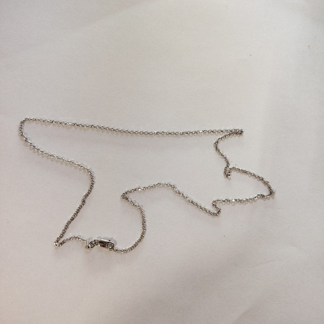 CADENA ORO BLANCO 14 K 2,70 GRMS (SEMINUEVO)