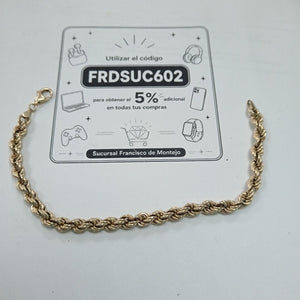 PULSERA ORO 14 K 12.6 GRMS (SEMINUEVO)