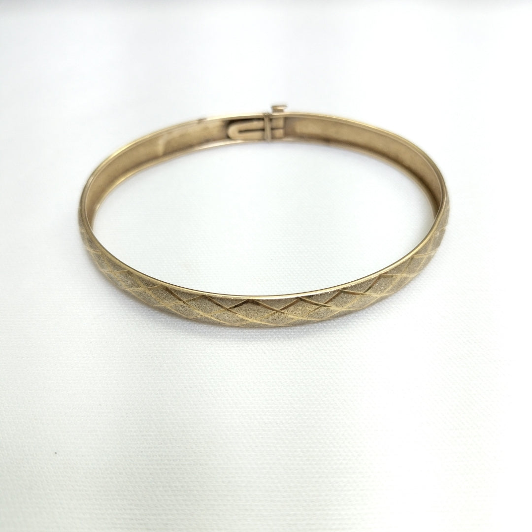 PULSERA RIGIDA ORO 10 K 6,10 GRMS (SEMINUEVO)