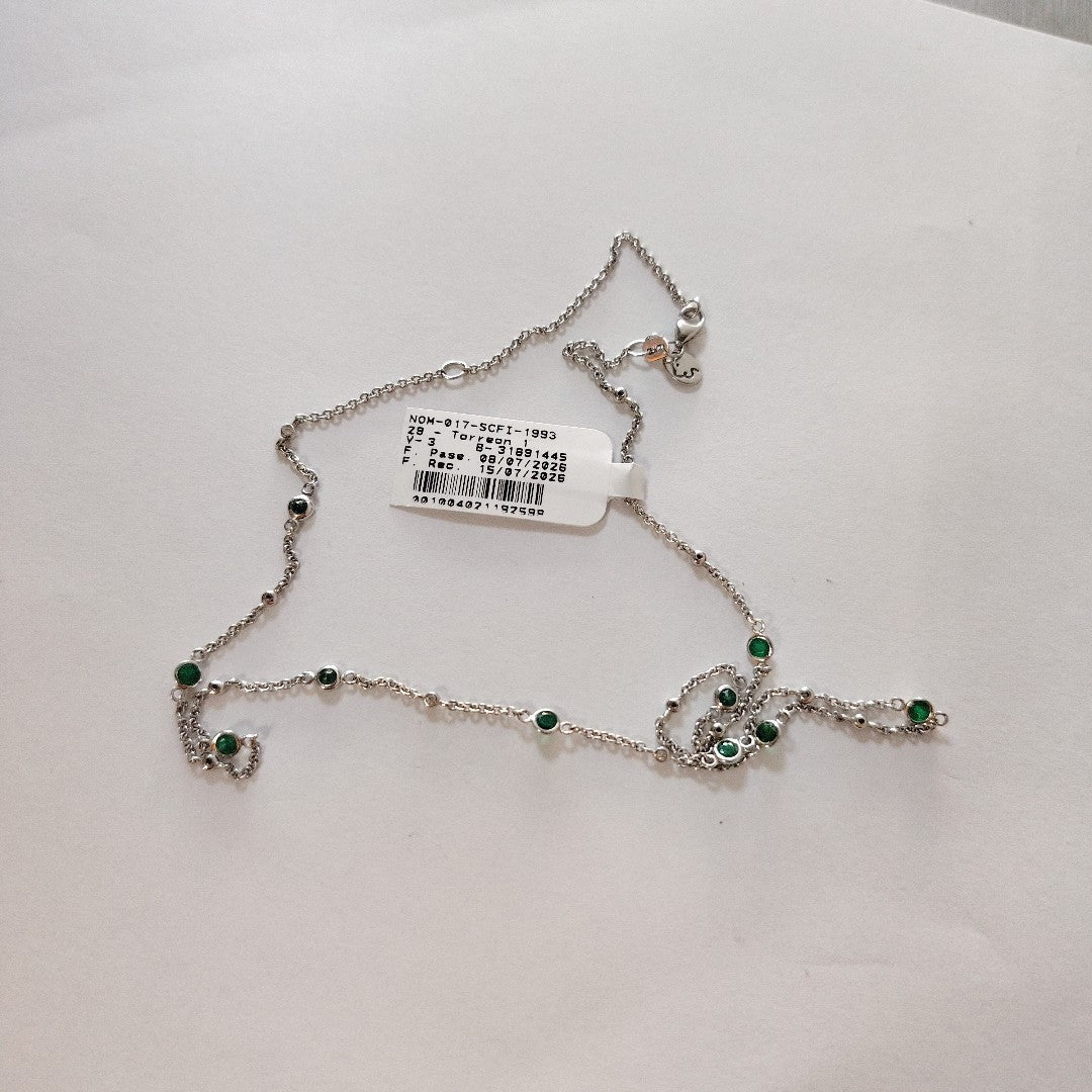 CADENA ORO BLANCO 14 K 3,90 GRMS (SEMINUEVO)