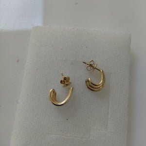 ARETES PAR ORO 14 K 2,50 GRMS (SEMINUEVO)