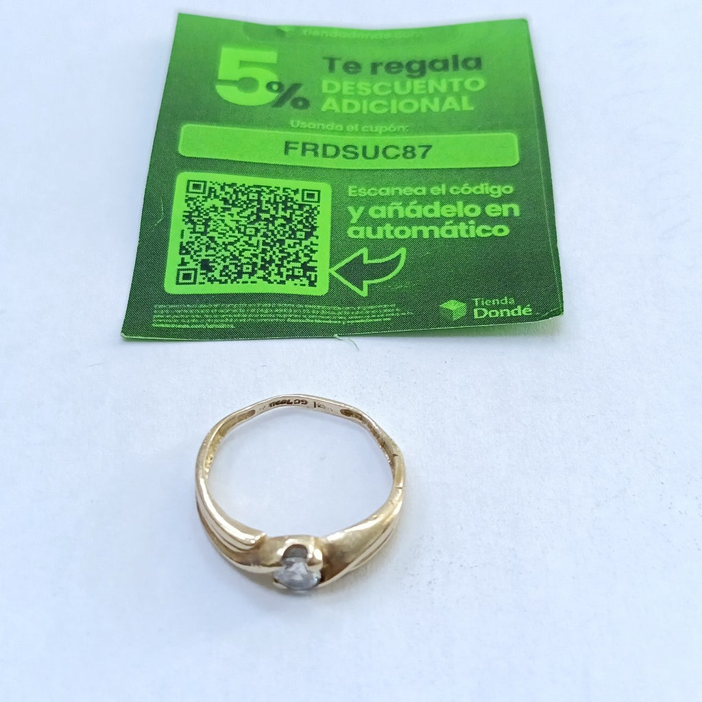 ANILLITO ORO 10 K 2.7 GRMS (SEMINUEVO)