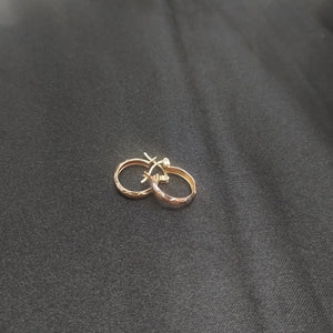 ARRACADAS PAR ORO 14 K 1.4 GRMS (SEMINUEVO)