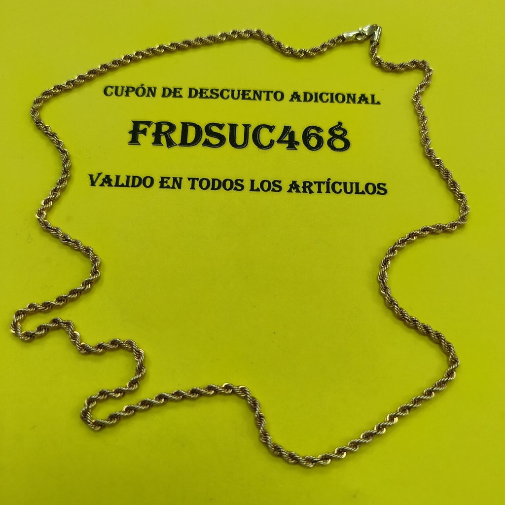 CADENA ORO 10 K 4.2 GRMS (SEMINUEVO)