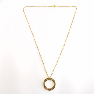 CADENA, DIJE ORO 18 K 13.7 GRMS (SEMINUEVO)