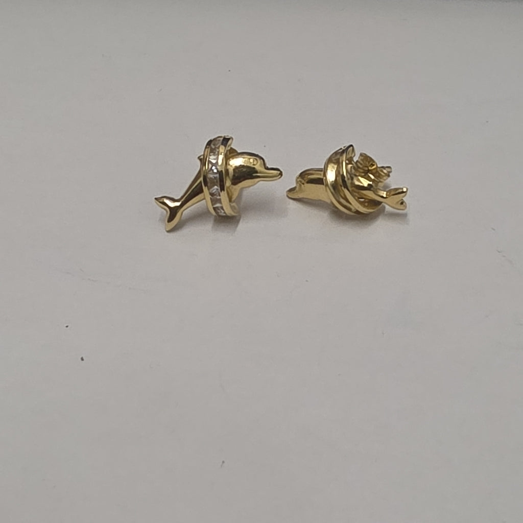 BROQUELES PAR ORO 14 K 1,80 GRMS (SEMINUEVO)