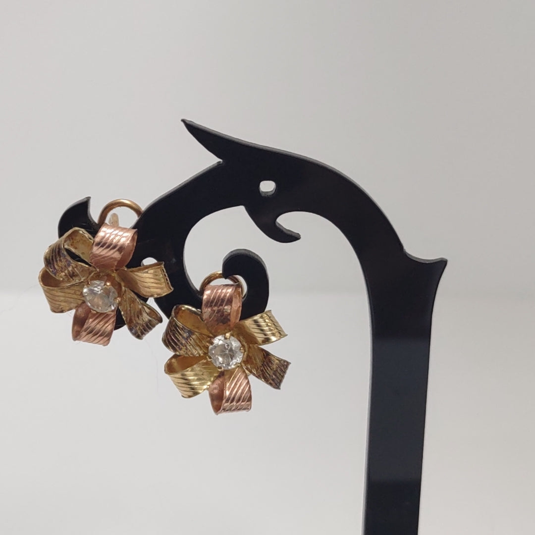 ARETES PAR ORO 10 K 3.7 GRMS (SEMINUEVO)