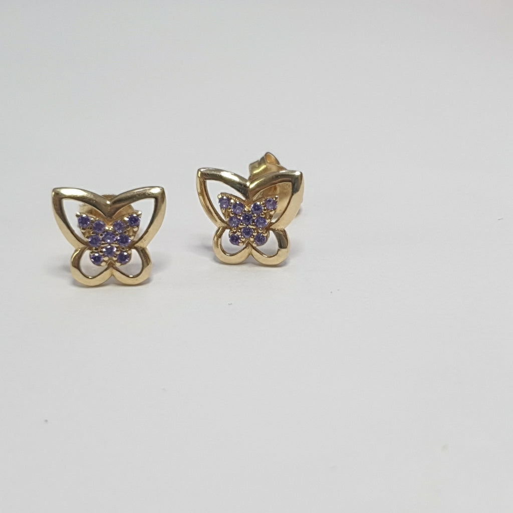 BROQUELES PAR ORO 14 K 1.4 GRMS (SEMINUEVO)