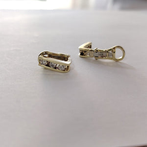 ARETES PAR ORO 14 K 5,90 GRMS (SEMINUEVO)