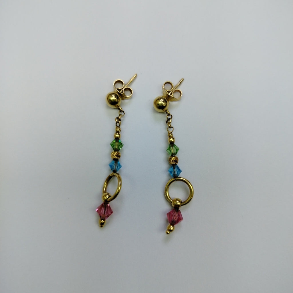 ARETES PAR ORO 14 K 3.1 GRMS (SEMINUEVO)