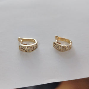 ARETES PAR ORO 14 K 4,20 GRMS (SEMINUEVO)