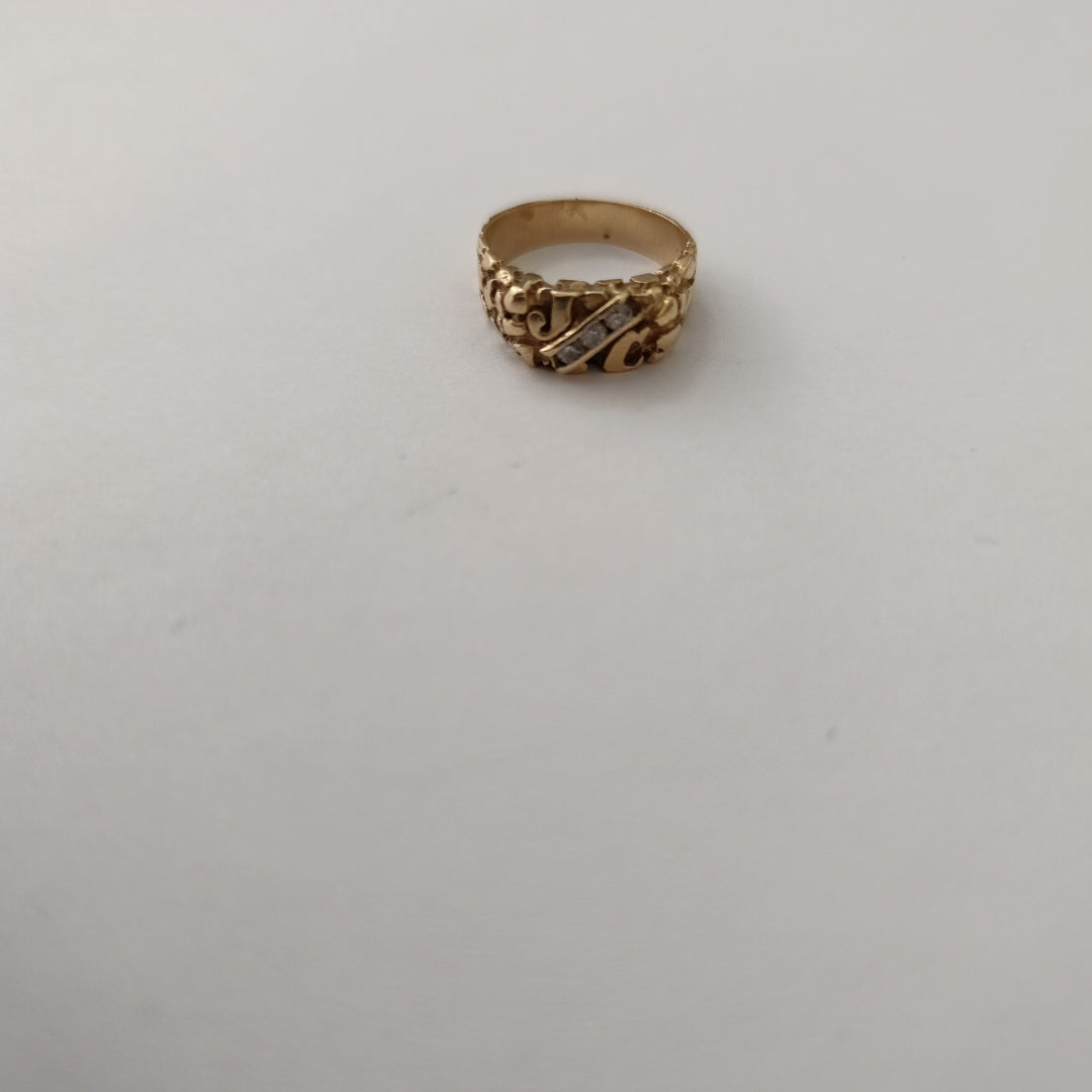 ANILLO ORO 10 K 5,80 GRMS (SEMINUEVO)