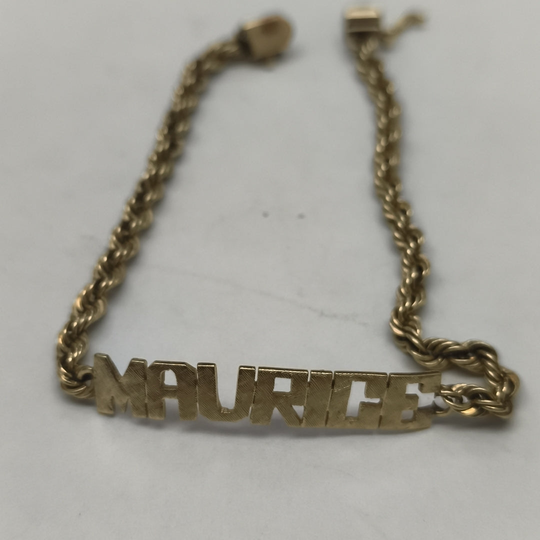 PULSERA ORO 14 K 9,60 GRMS (SEMINUEVO)