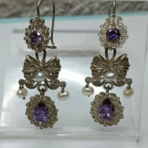 ARETES PAR PLATA 10,30 GRMS (SEMINUEVO)