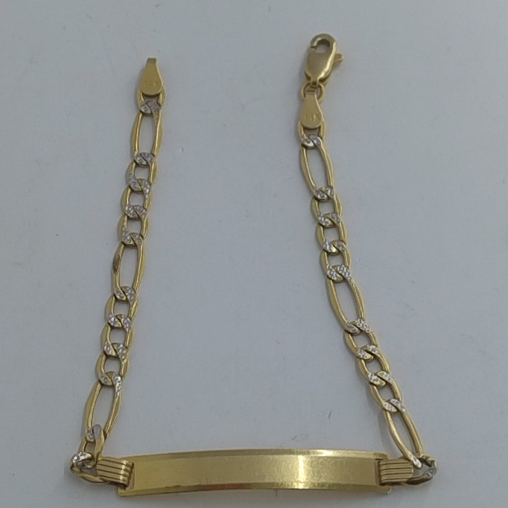 ESCLAVA ORO 14 K 3.8 GRMS (SEMINUEVO)