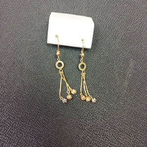ARETES PAR ORO 14 K 1.9 GRMS (SEMINUEVO)