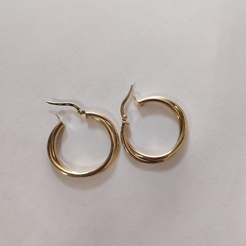 ARRACADAS PAR ORO 8 K 2,20 GRMS (SEMINUEVO)