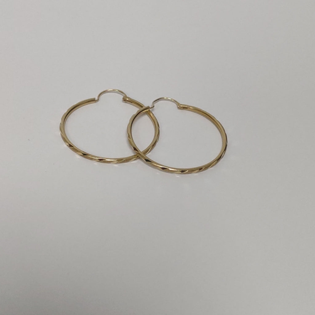 ARRACADAS PAR ORO 10 K 1.6 GRMS (SEMINUEVO)