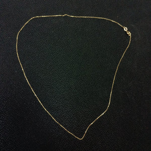 CADENA ORO 14 K 1,00 GRMS (SEMINUEVO)