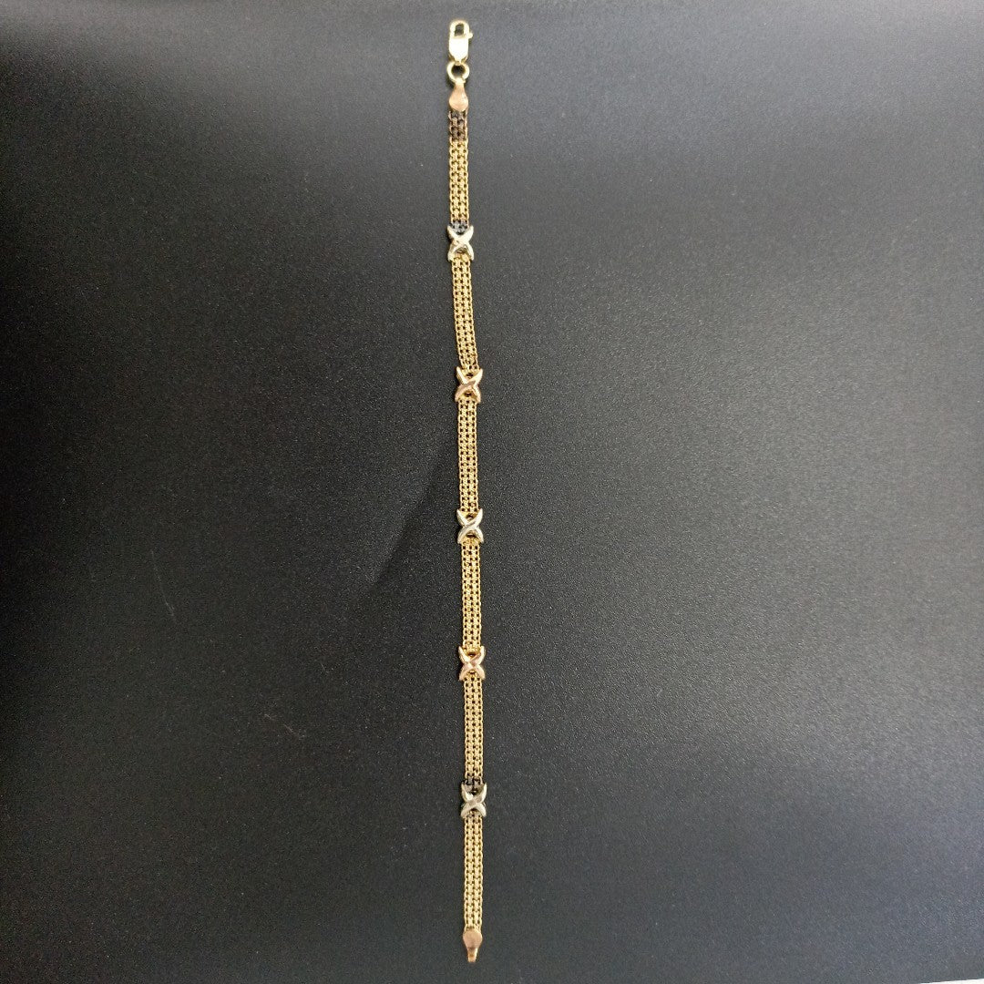 PULSERA ORO 14 K 4.4 GRMS (SEMINUEVO)