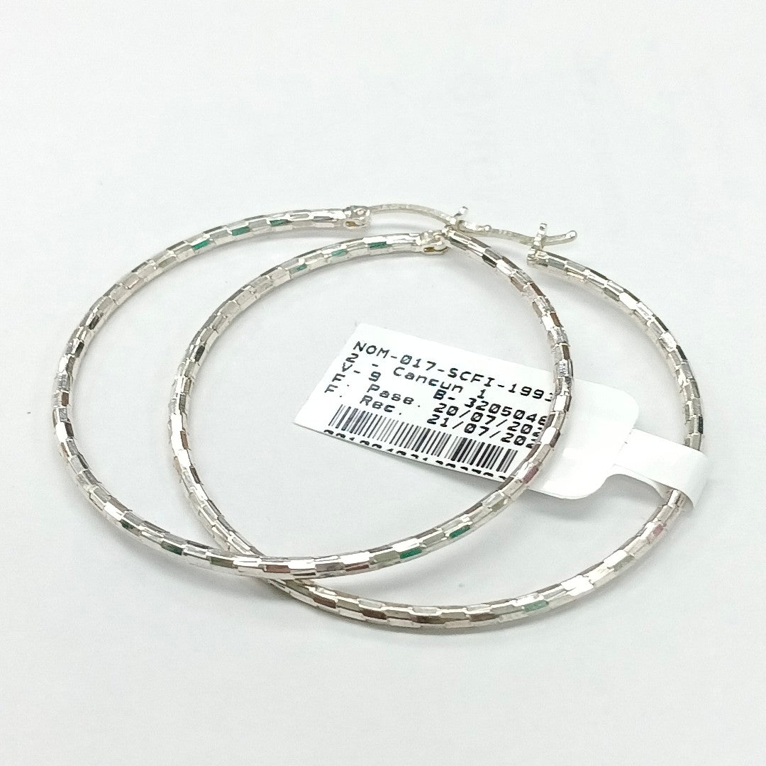 ARRACADAS PAR PLATA 4.7 GRMS (SEMINUEVO)