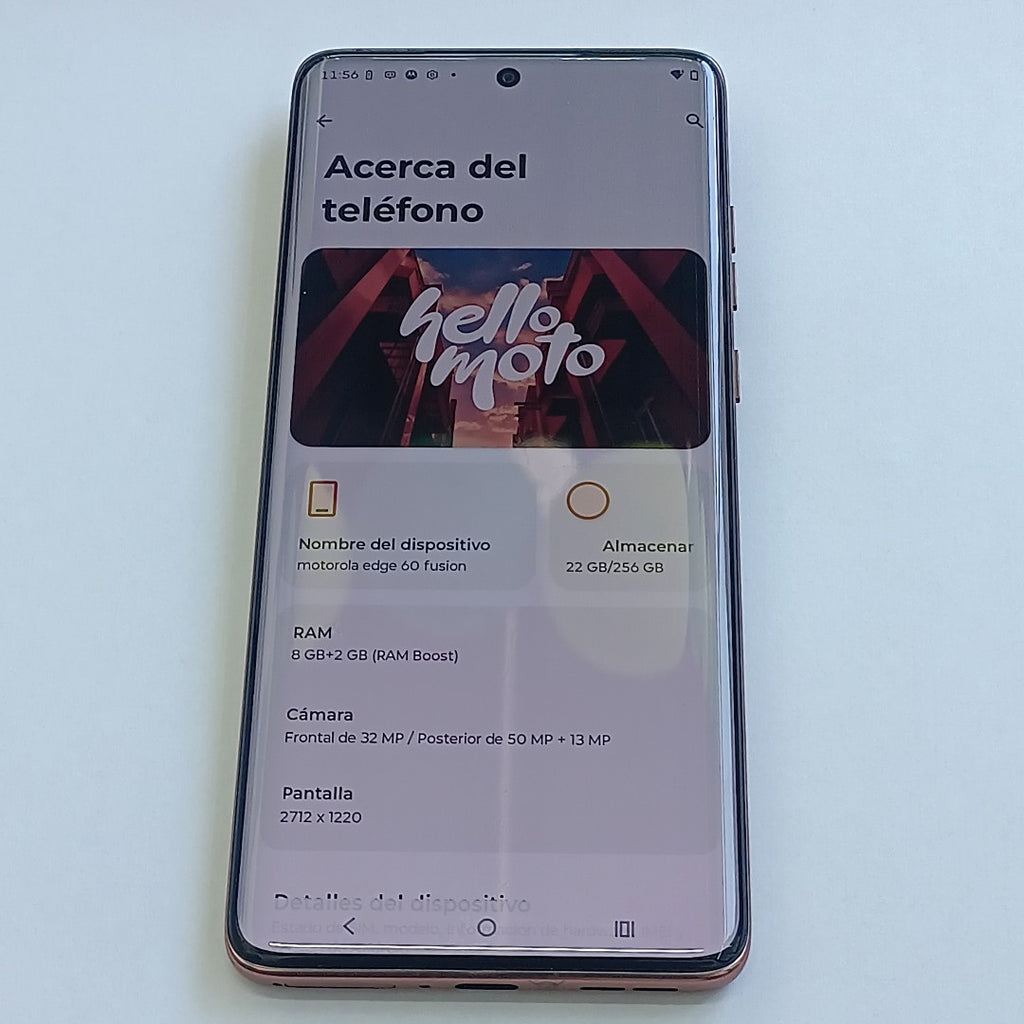 CELULAR MOTOROLA EDGE 60 FUSION XT2503-1 (2025) 256 GB 8 GB RAM (SEMINUEVO)