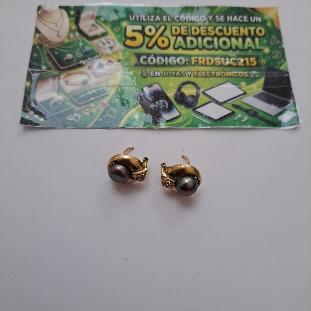 ARETES PAR ORO 14 K 6.7 GRMS (SEMINUEVO)
