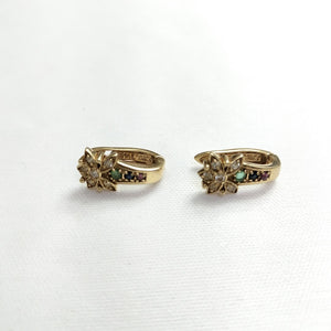 ARETES PAR ORO 14 K 4 GRMS (SEMINUEVO)