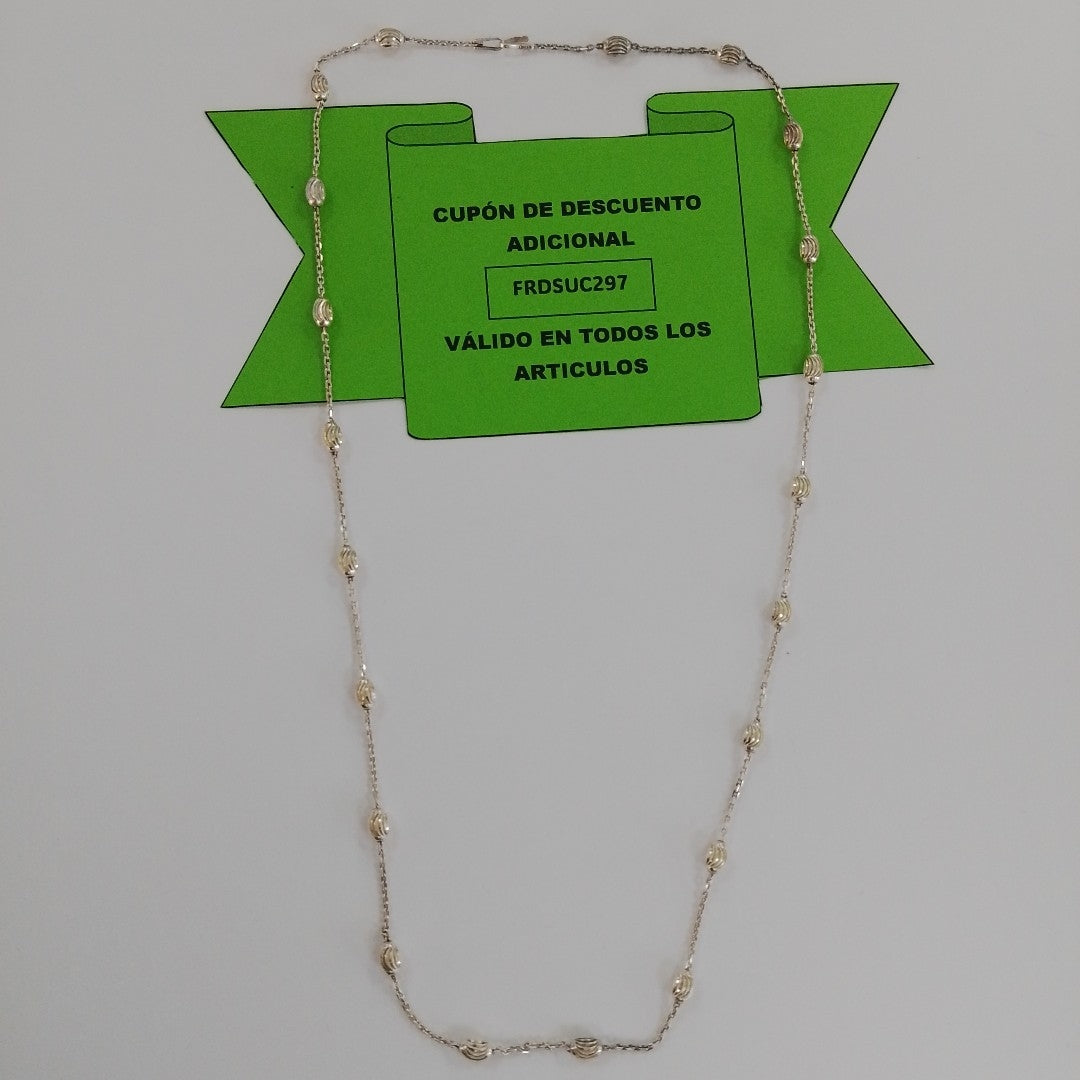 CADENA PLATA 3.8 GRMS (SEMINUEVO)