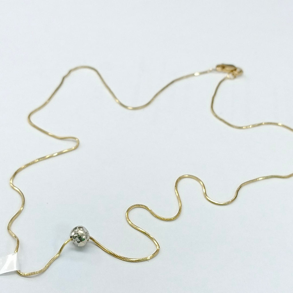 GARGANTILLA ORO 14 K 3.3 GRMS (SEMINUEVO)