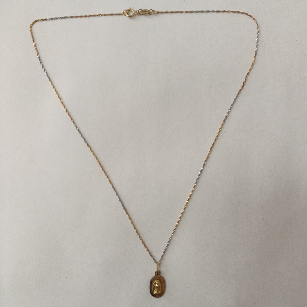 CADENA, DIJE ORO 10 K 1.5 GRMS (SEMINUEVO)