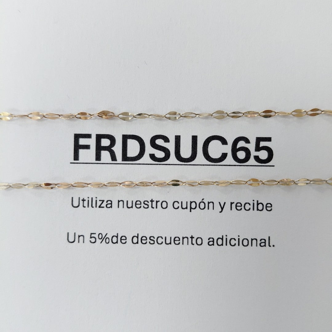 CADENA ORO 10 K 1 GRMS (SEMINUEVO)