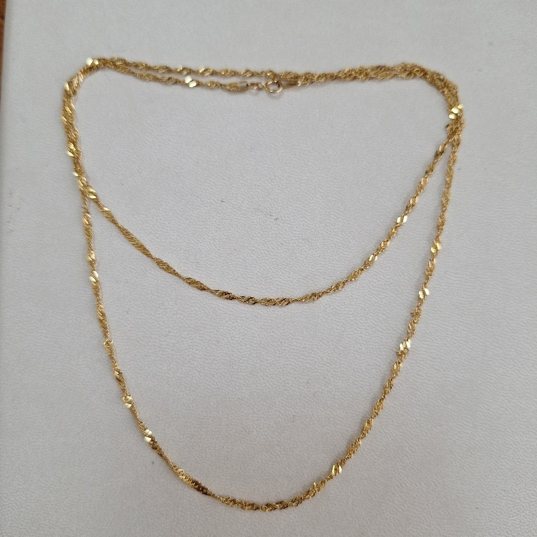 CADENA ORO 10 K 2.7 GRMS (SEMINUEVO)