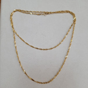 CADENA ORO 10 K 2.7 GRMS (SEMINUEVO)