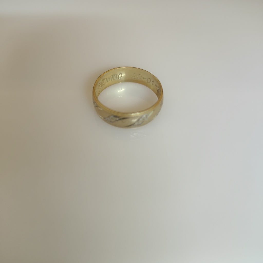 ARGOLLA ORO 14 K 1.9 GRMS (SEMINUEVO)