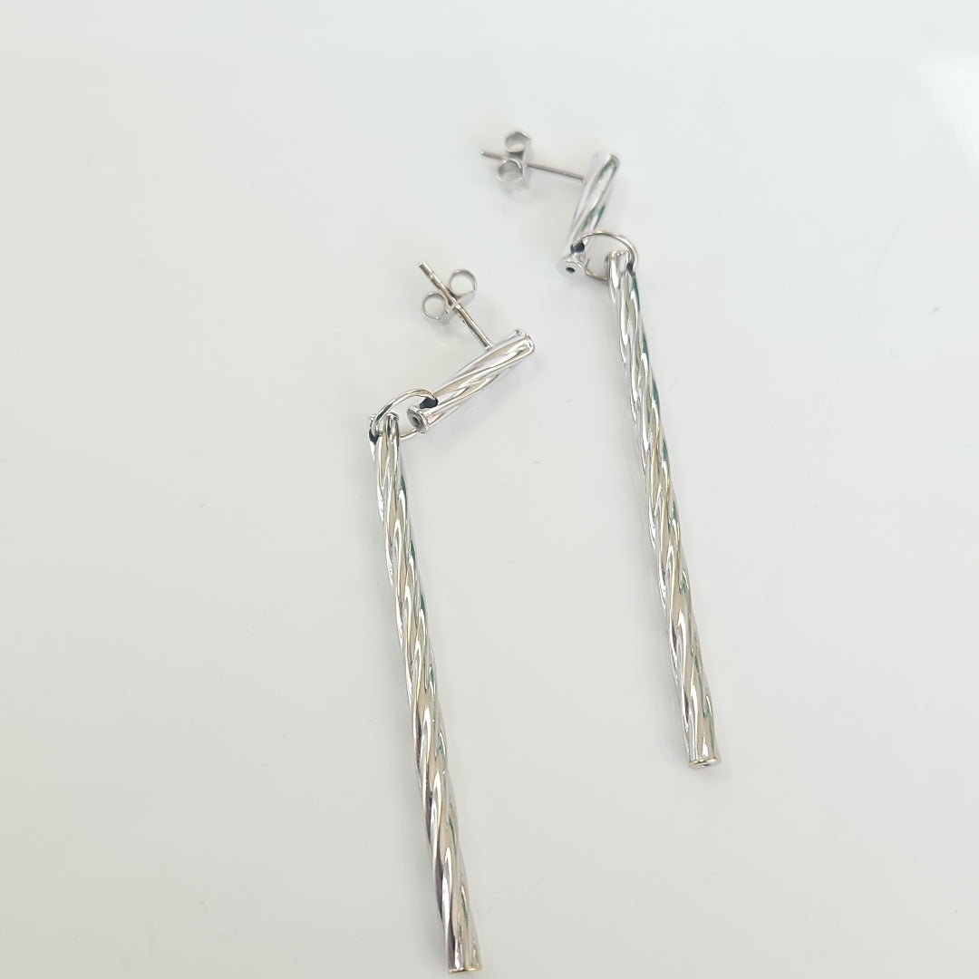 ARETES PAR ORO 14 K 3,10 GRMS (SEMINUEVO)