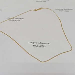 CADENA ORO 10 K 1.2 GRMS (SEMINUEVO)