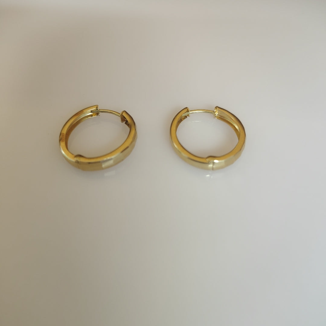ARRACADAS PAR ORO 14 K 1.6 GRMS (SEMINUEVO)