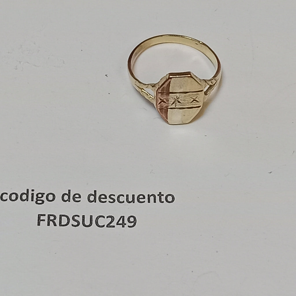 ANILLITO ORO 10 K 1.6 GRMS (SEMINUEVO)