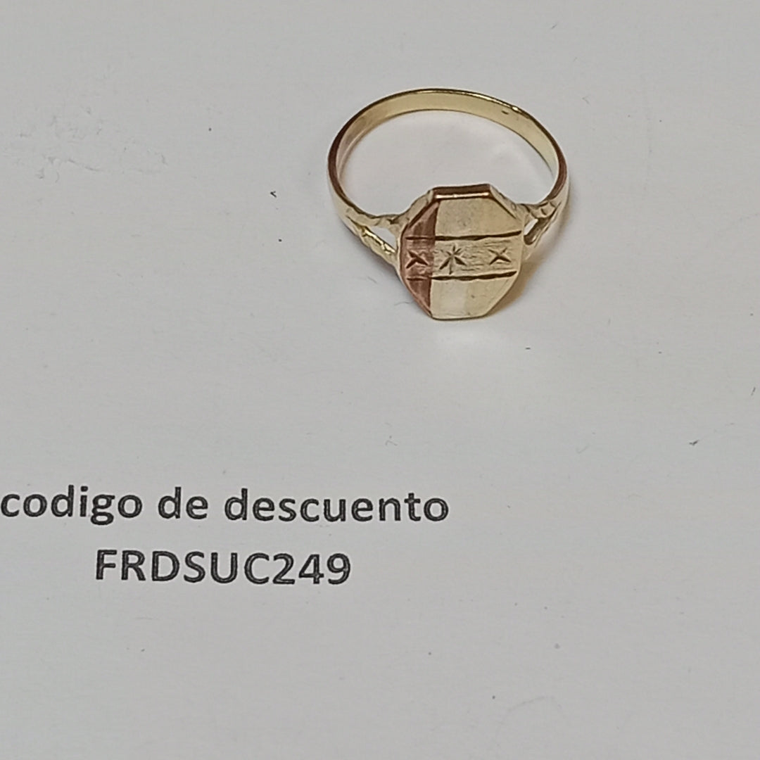 ANILLITO ORO 10 K 1.6 GRMS (SEMINUEVO)