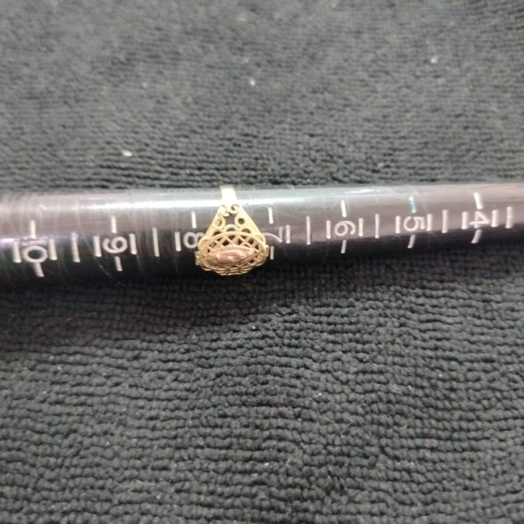 ANILLITO ORO COMBINADO 10 K 1.6 GRMS (SEMINUEVO)