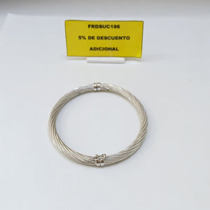 PULSERA ORO, ORO BLANCO 14 K 8.3 GRMS (SEMINUEVO)