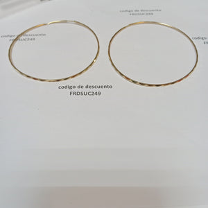ARRACADAS PAR ORO 10 K 2.8 GRMS (SEMINUEVO)