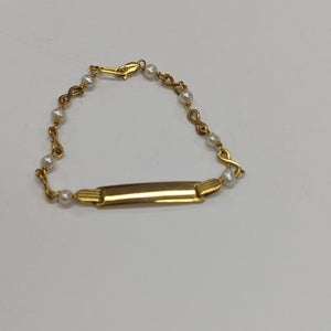 ESCLAVA ORO 14 K 3.1 GRMS (SEMINUEVO)