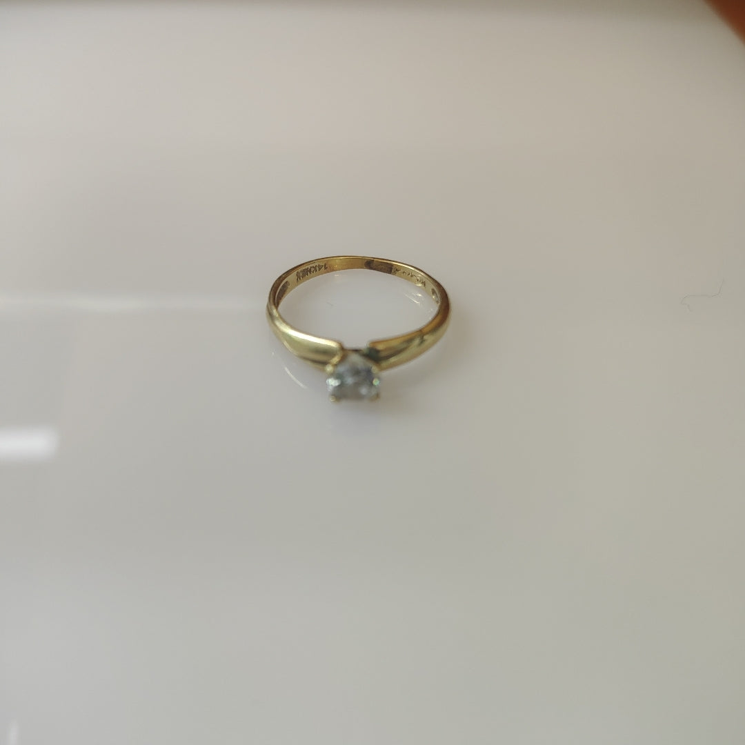 SOLITARIO ORO 12 K 1,70 GRMS (SEMINUEVO)