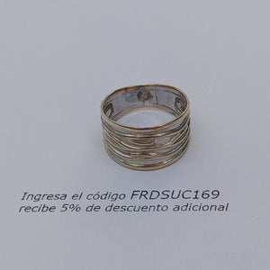 ANILLITO ORO BLANCO 14 K 2,10 GRMS (SEMINUEVO)