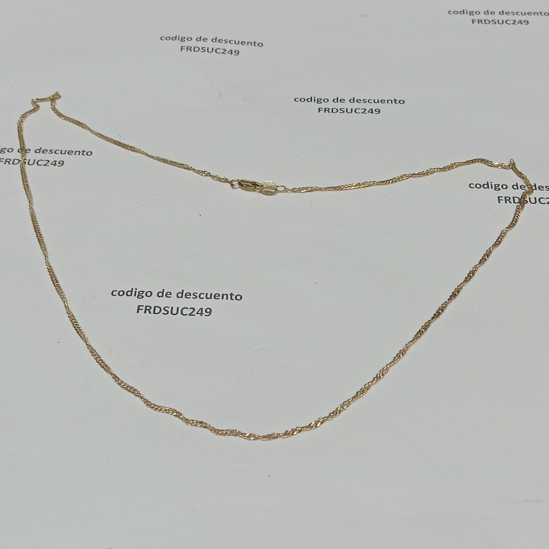 CADENA ORO 10 K 1,80 GRMS (SEMINUEVO)