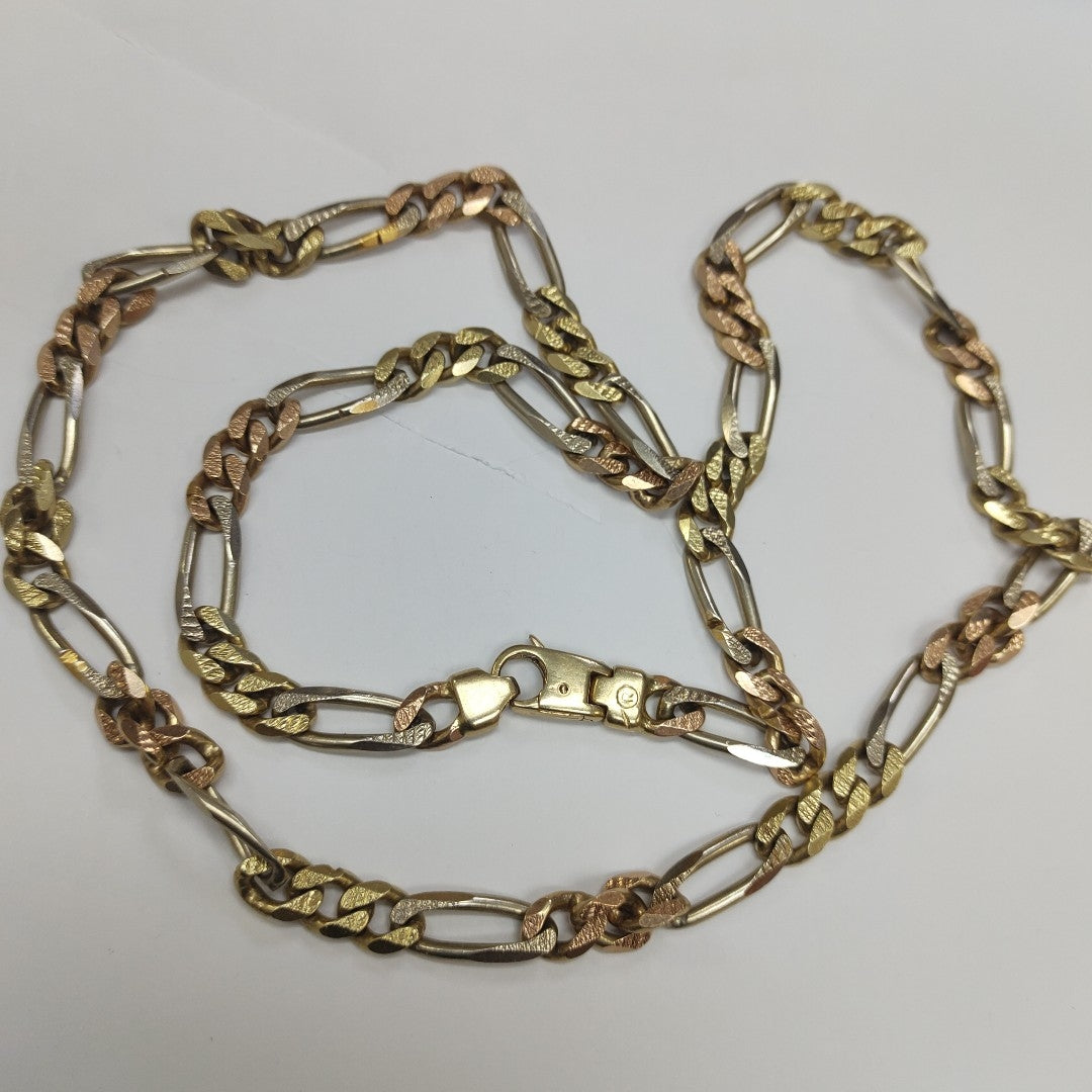 CADENA ORO,ORO COMBINADO 14 K 83,30 GRMS (SEMINUEVO)