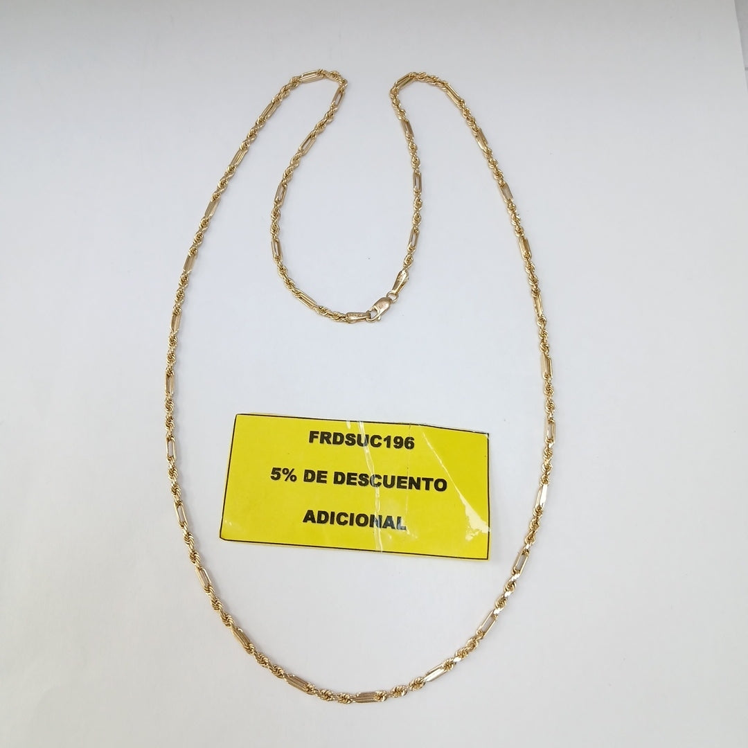 CADENA ORO 10 K 4.4 GRMS (SEMINUEVO)